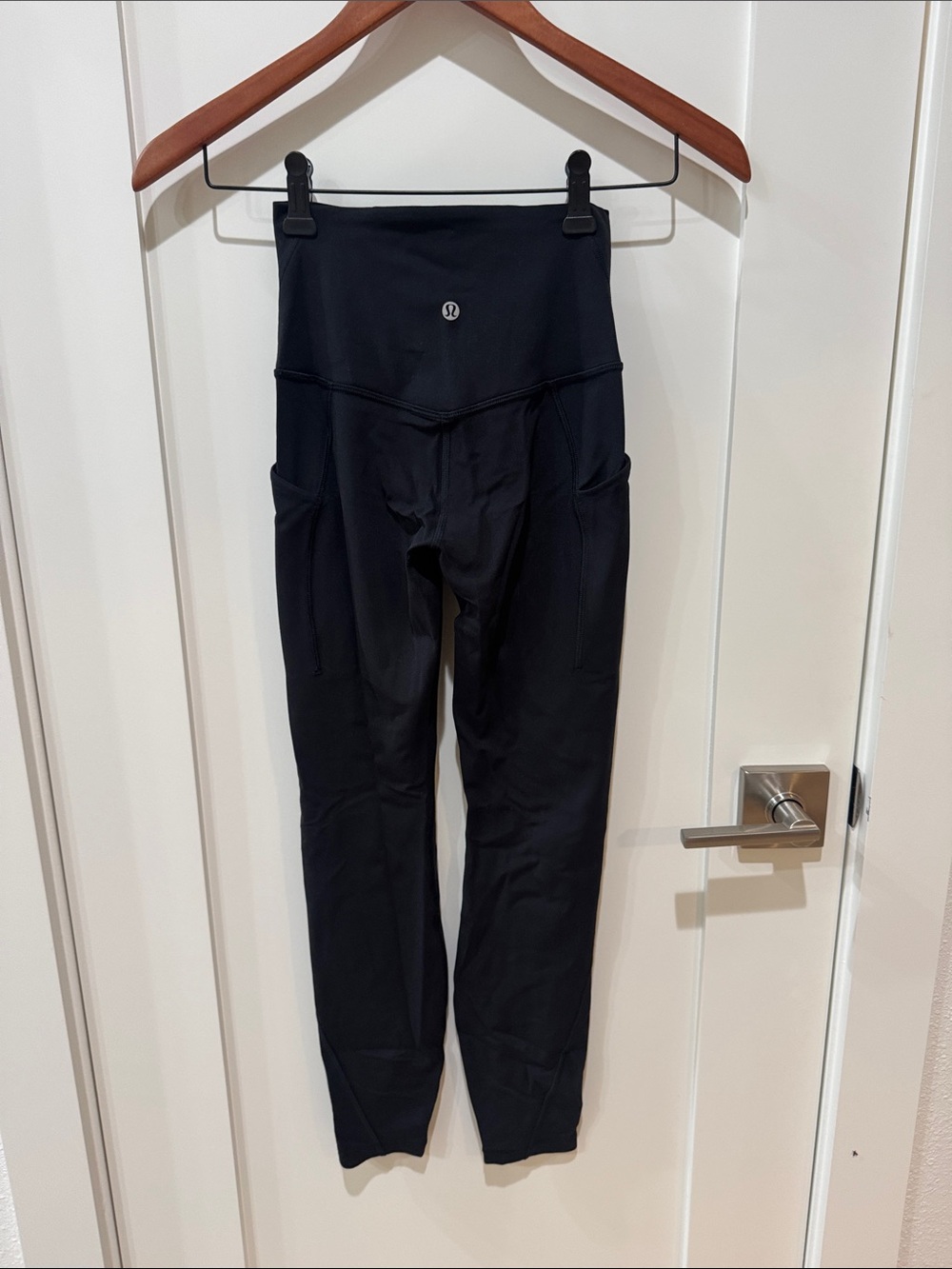 lululemon athletica High-Waist Black Leggings with Side Pockets